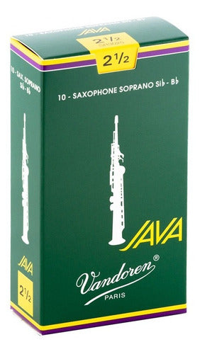 Cañas Vandoren Java Para Saxo Soprano 2.5 0