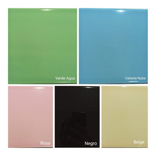 15x15 Bright Pink Ceramic Wall Tile 1