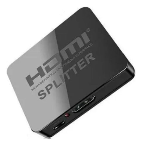 Caja Splitter Hdmi 1 X 2 Activa Alta Definición Premium 4k 6