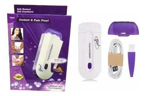 Rechargeable USB Depilator for Face, Body, and Legs Shaver 6