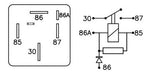 Relay Bomba Combustible Volkswagen Polo Dze 10001 2