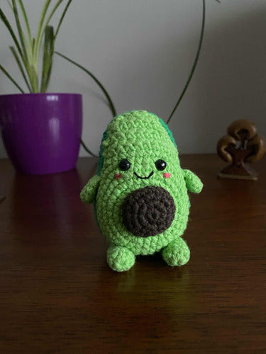 Palta Amigurumi - Avocado Tejido A Crochet 2