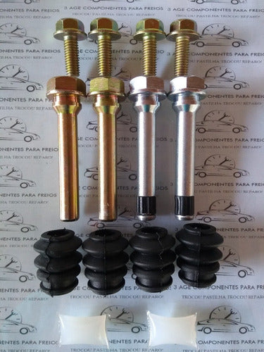 2 Kit Pino Guia Diant. Pinça Freio Hyundai  Santa Fé 3