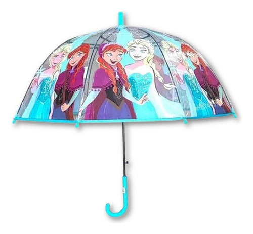 Wabro Waterproof Children's Umbrella Automatic Disney 6