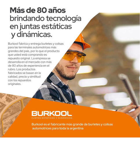 Burkool Burlete De Portón Medio Renault Kangoo Express, Sealpro 2