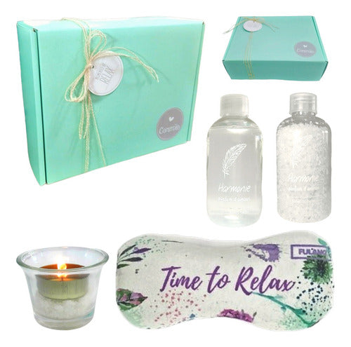 Christmas Gift Box Spa Jasmine Aromatherapy Relaxation Set N43 - Aroma Regalo Navidad Gift Box Spa Jazmín Kit Relax Set N43