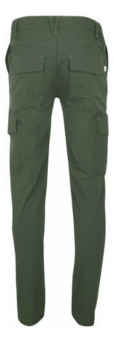 Cargo Pants with Spandex for Outdoor Trekking Quality Forest 10