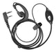 Kit 10 Fones De Rádio Microfone Compatível Baofeng 777s Uv5r 0