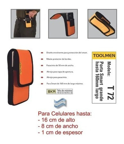 Toolmen Cinturon Porta Herramientas Celular Toolmen T900 Raptor T72 4