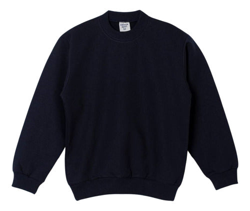 Narocca Navy Blue Fleece Set with Sweatshirt and Pants 1