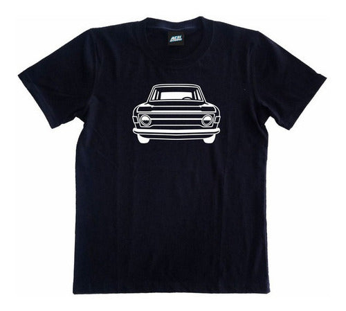 Fiat 051 4XL 128 Berlina Front Iron Lover T-shirt 0