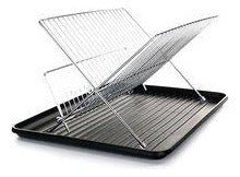 Vonne Folding Dish Drainer 36.5 X 28 X 20 Cm. Chrome 1