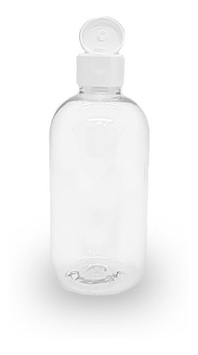 ByF Deco Plastic Bottle PET X 250 cc with Flip Top Lid X 20 Units 0