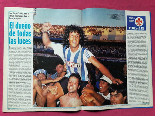 Revista Goles N° 1795 Año 1993 Beto Acosta Boca Menotti 2