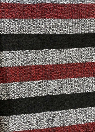 Venice Rustic Striped Fabric X M Upholstery Deco Distributor 0