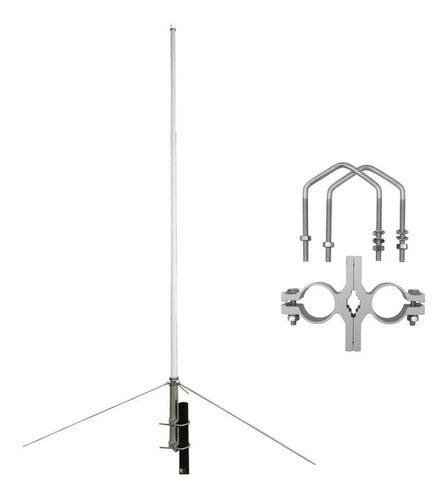 Antena Base Bibanda Diamond X50 Vhf / Uhf 1.60 Mts Altura 0