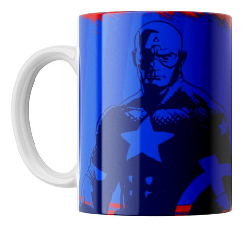 Sublismall Tazas Super Heroes Polimero Plastico | Por Mayor X 20 0