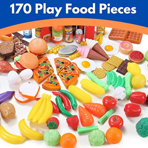 3 years and up Supermarket Play Set with Toy Food 1