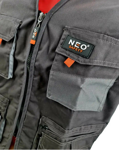 Neo Safety Reinforced Work Vest with Pockets 1