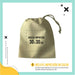 100 Eco Bags Printed Logo One-Sided 45x40x10cm with Cord 10