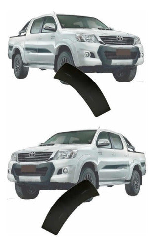 Front Bumper Fenders Molding for Toyota Hilux 2013 to 2015 1