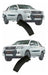 Front Bumper Fenders Molding for Toyota Hilux 2013 to 2015 1