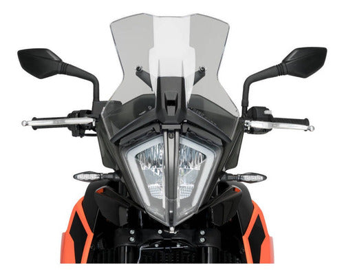 Puig KTM 790 Adventure Motorcycle Headlight Protector Clear 2