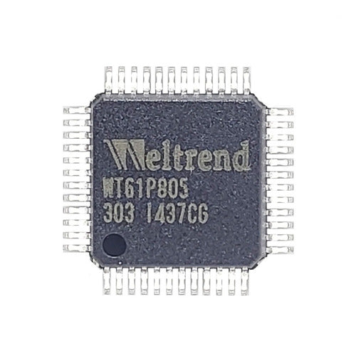 Weltrend Ic Wt61p805 Flat Panel Display Control Sub-mcu Qfp-48 0