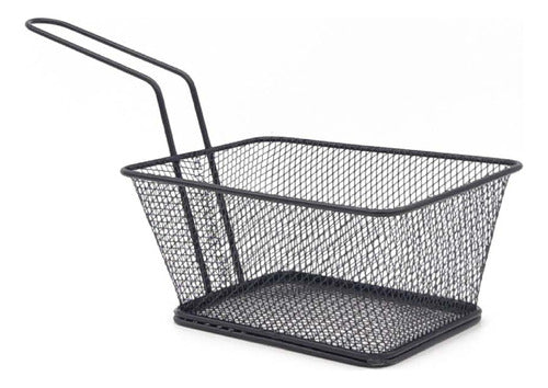 Crystal Rock Serving Basket 14x11x7cm Metal 0