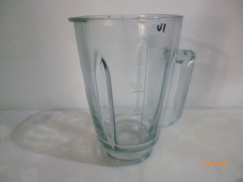 Vintage Glass Thermal Blender Jar 1250mL 0
