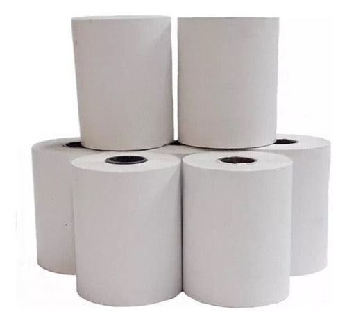 Generic Thermal Paper Roll Pack of 50 - 80mm x 30m 1