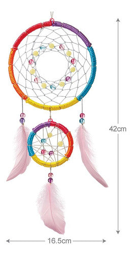 4M Kidz Maker Dream Catcher Kit That Glows in the Dark 1