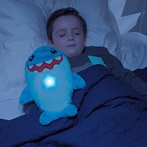 Ontel Star Belly Dream Lites, Stuffed Animal Night Light & Star Projector - Snuggly Blue Shark 2