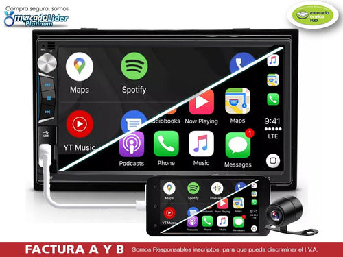 Stereo Pantalla Tactil + Marco Polo Golf Ecosport Bora 307 2