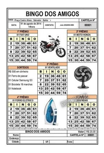 Gerador De Cartelas De Bingo Frete Grátis Download 0