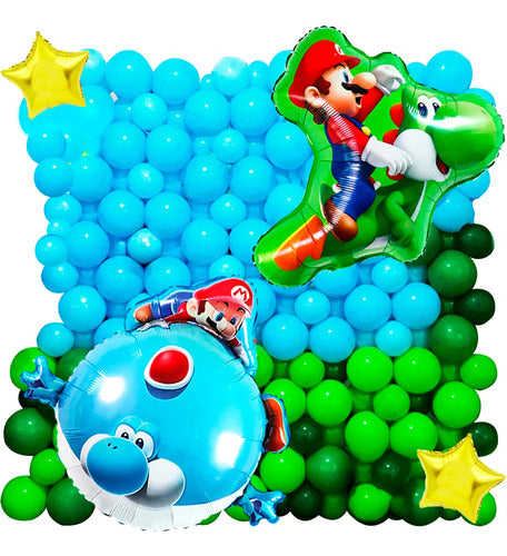 50 Super Mario Bros Luigi Art Balloons Birthday Decoration 7