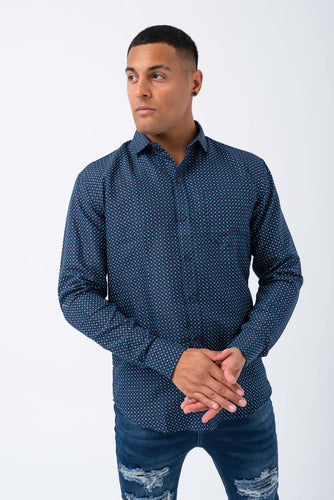 Pratsi Long Sleeve Cotton Shirt for Men 2