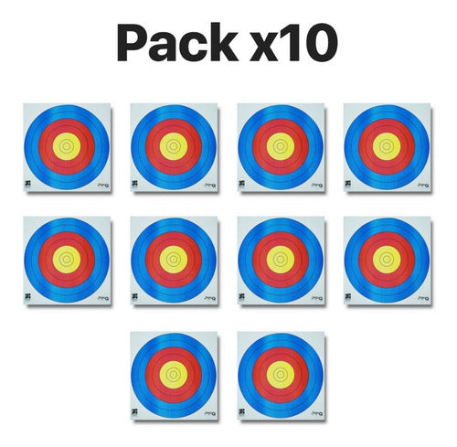 Target Q Pack Blancos 122 Arqueria Seis Zonas 1