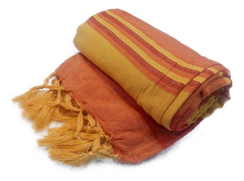 Rustic Hindu Blanket/Cover 2 1/2 Seater Kerala 250 x 225 cm 4