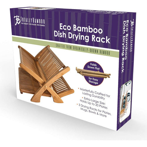 Totally Bamboo Bamboo Dish Rack 6