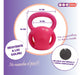 3kg PVC Russian Kettlebell with Side Handle for Training by 770 Store 4