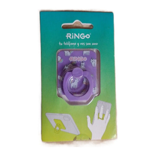 Cat Design Phone Ring Holder. Ringo 0