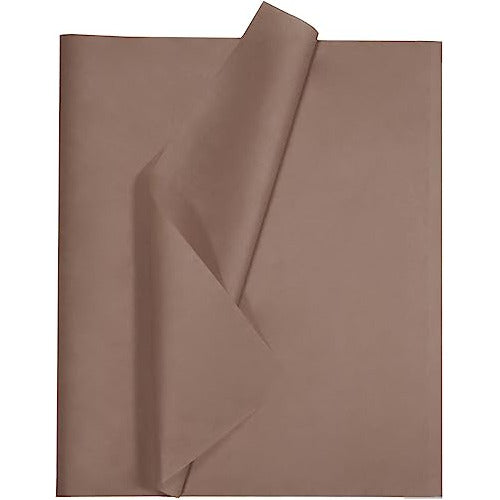 Papel De Seda 100hojas 50x35cm Marron 0