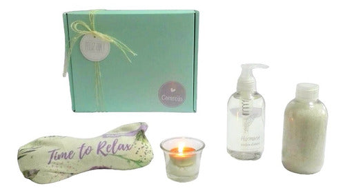 Aromatherapy Jasmine Spa Relaxation Gift Box Set N44 - Happy Day - Set Aroma Regalo Box Spa Jazmín Kit Relax Zen N44 Feliz Dia