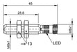 Balluff Sensor Inductivo M8 Pnp Na Conect M8 Basic BES060N 1