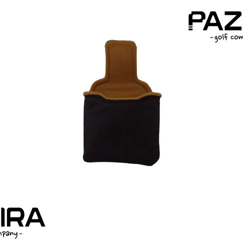 Pazira Golf Co. Funda Para Putter Mallet Colección Vaca V1 2