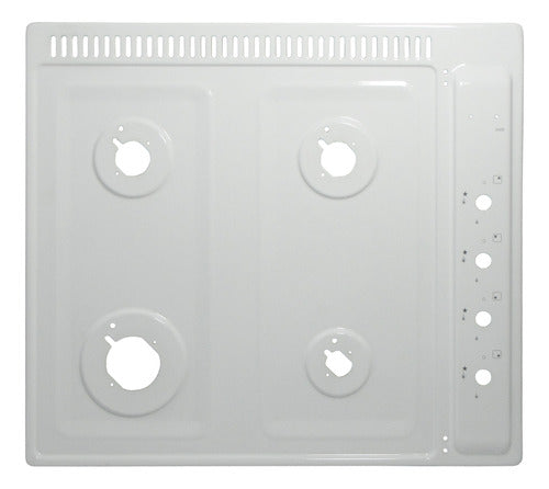 White Plate for Longvie Cooktop 0