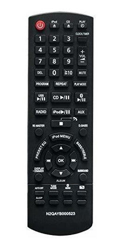 Control Remoto Para Panasonic Stereo System Sc-hc40 1