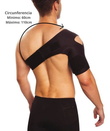 D.E.M.A. Unisex Shoulder Brace for Rotator Cuff Injuries - Universal 3