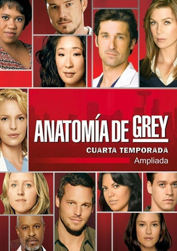 Grey's Anatomy The Complete Fourth Season 5 DVD Set New Sealed 0